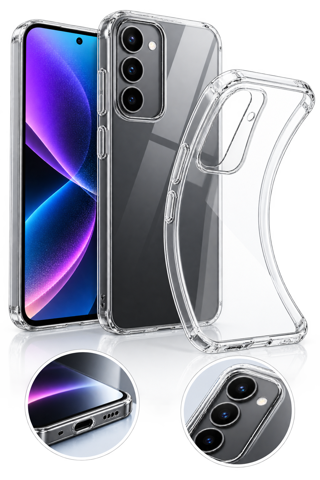 Transparante TPU Back Cover (Geschikt voor Samsung)